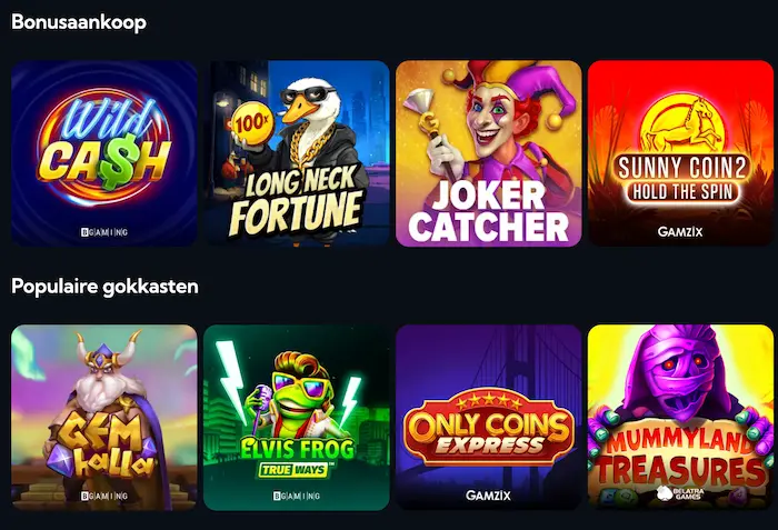 Spinalto Casino games